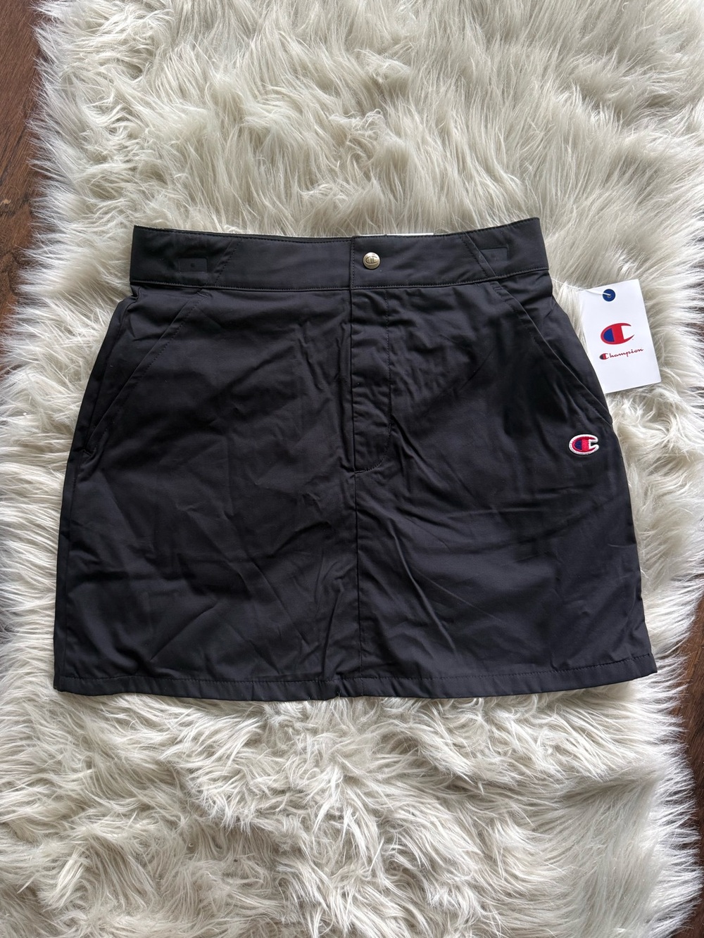 NWT Champion 100% Cotton Women's Athletic Skirt with Logo